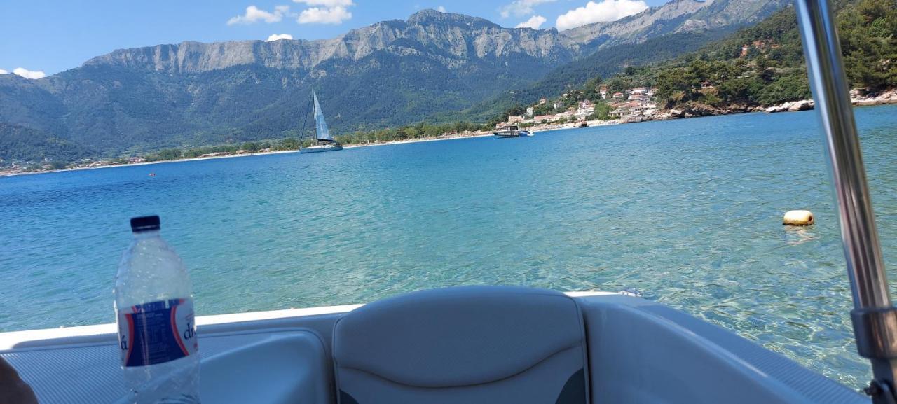 Villa Ibis Thassos Hriszí Amudiá Kültér fotó