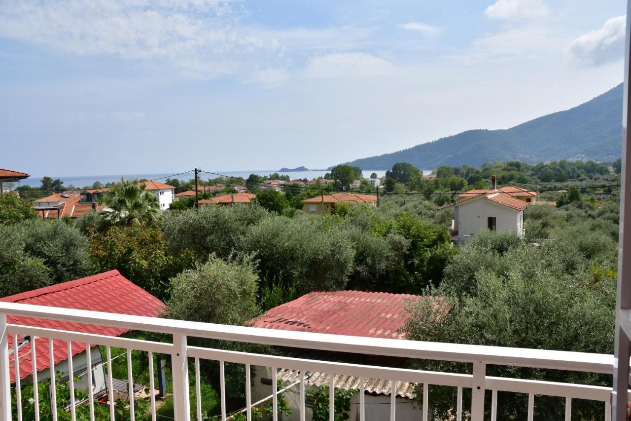 Villa Ibis Thassos Hriszí Amudiá Kültér fotó