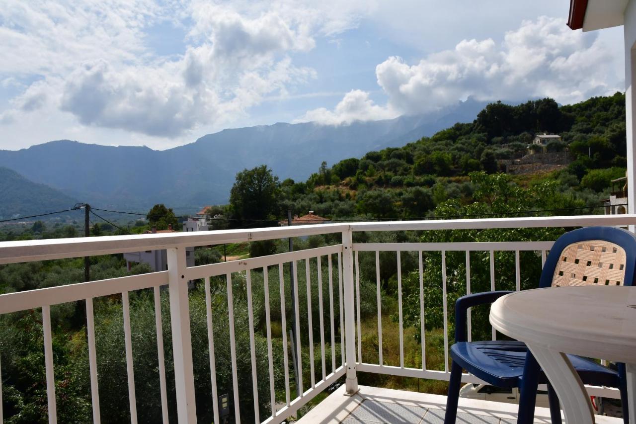 Villa Ibis Thassos Hriszí Amudiá Kültér fotó